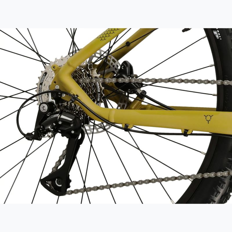 Horský bicykel KROSS Hexagon 4.0 27,5" brown/dark grey/matte 8