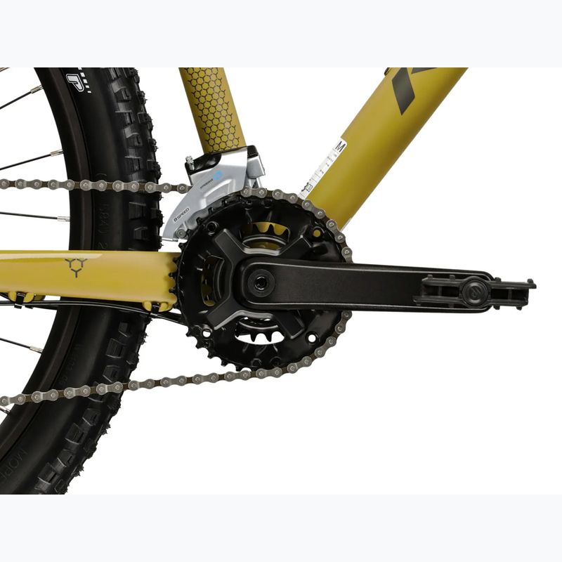 Horský bicykel KROSS Hexagon 4.0 27,5" brown/dark grey/matte 10