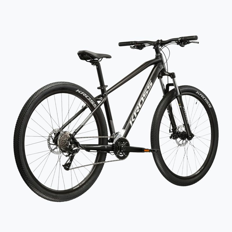 Horský bicykel KROSS Hexagon 3.0 29" black/silver/matte 3