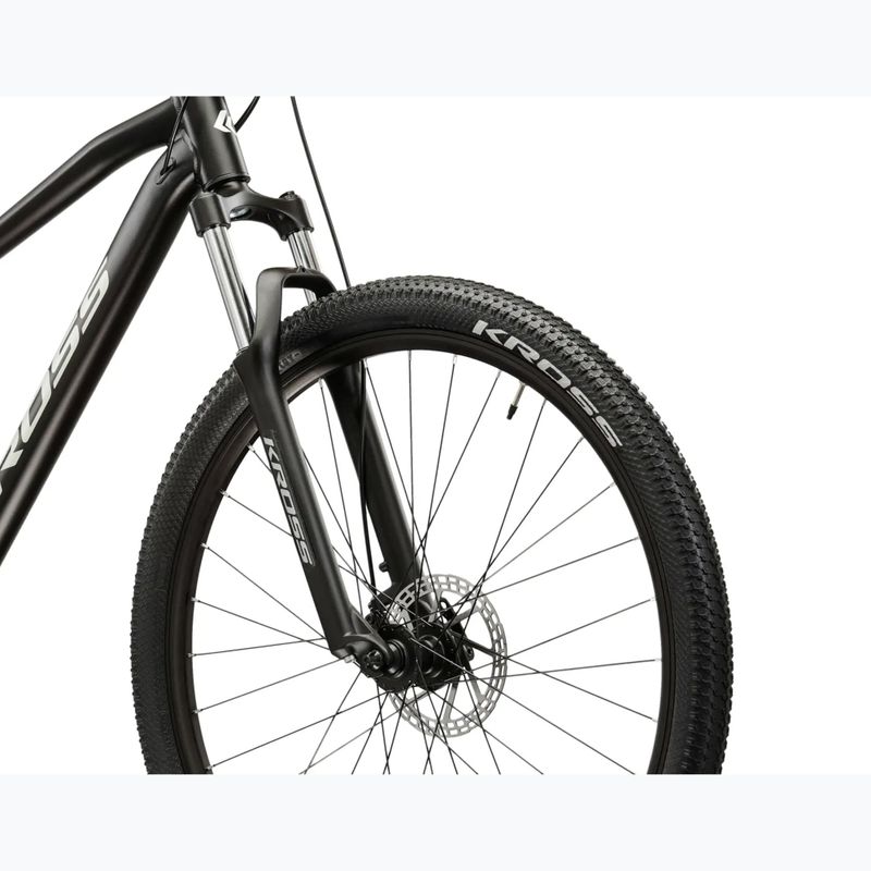 Horský bicykel KROSS Hexagon 3.0 27,5" black/silver/matte 5