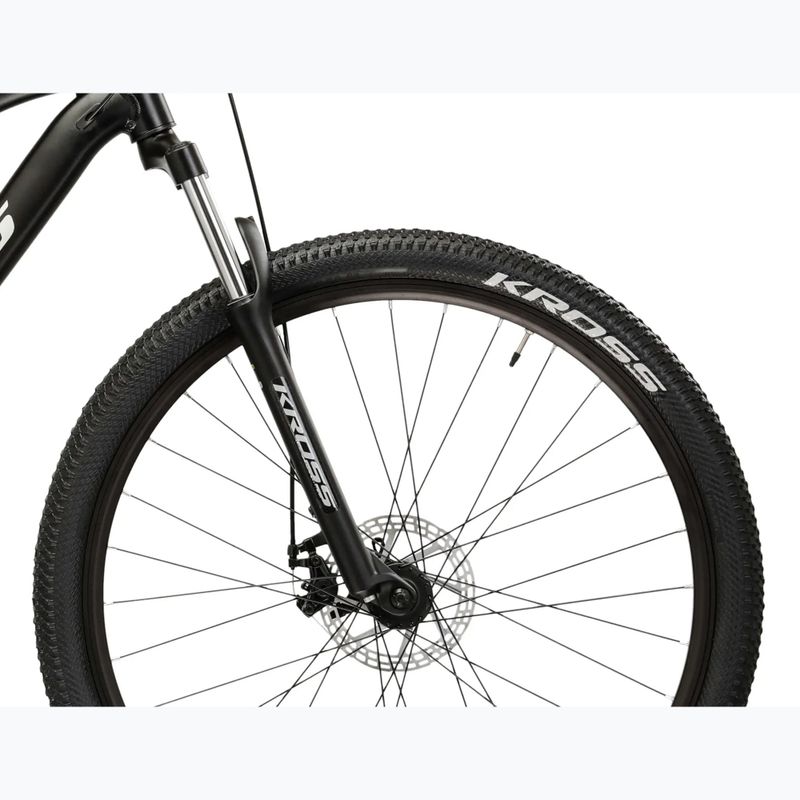 Horský bicykel KROSS Hexagon 3.0 27,5" black/silver/matte 6