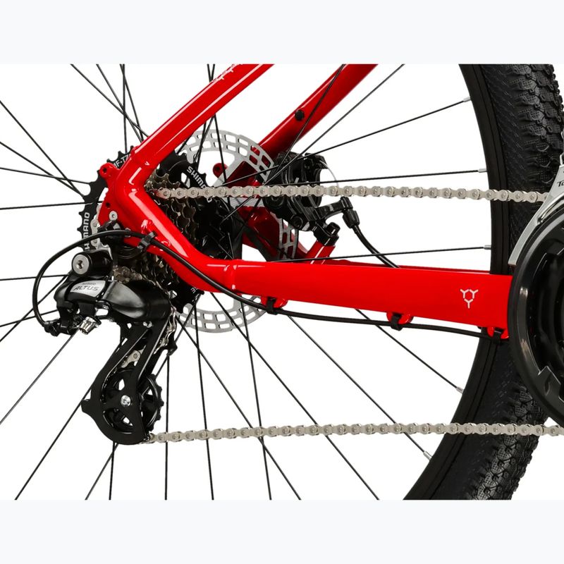Horský bicykel KROSS Hexagon 2.0 27,5" red/grey/gloss 8