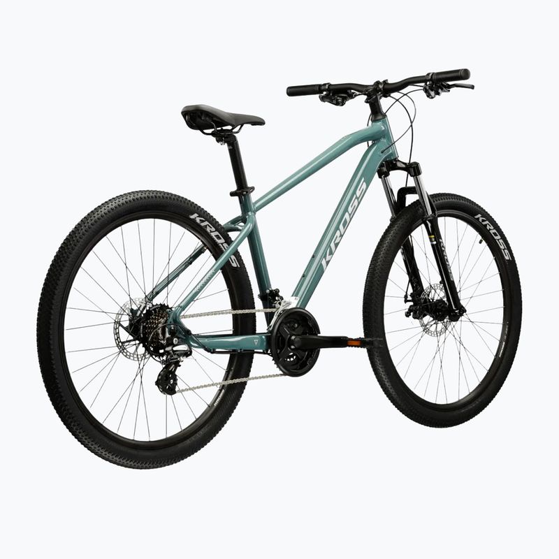 Horský bicykel KROSS Hexagon 2.0 27,5" green/silver/gloss 3