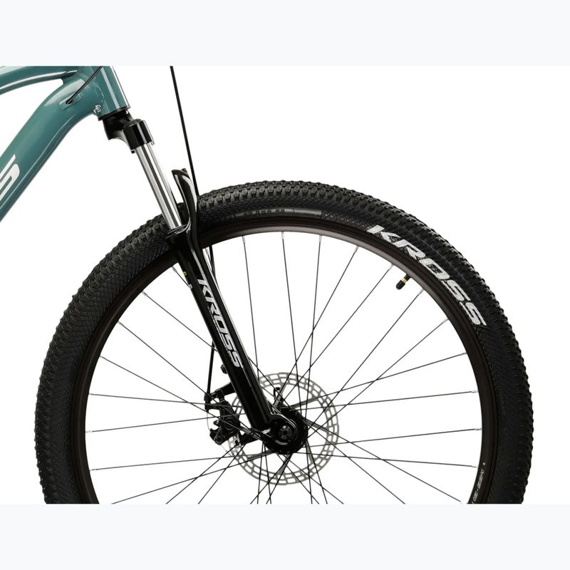 Horský bicykel KROSS Hexagon 2.0 27,5" green/silver/gloss 6