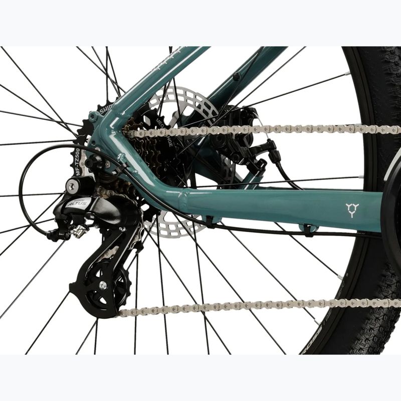 Horský bicykel KROSS Hexagon 2.0 27,5" green/silver/gloss 8