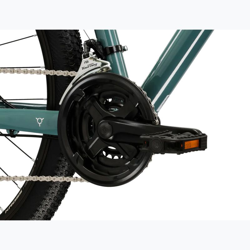 Horský bicykel KROSS Hexagon 2.0 27,5" green/silver/gloss 9