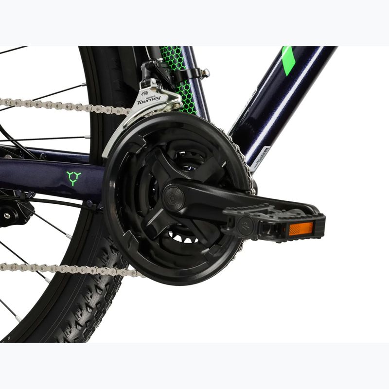 Horský bicykel KROSS Hexagon 2.0 EQ 29" navy/green/gloss 9