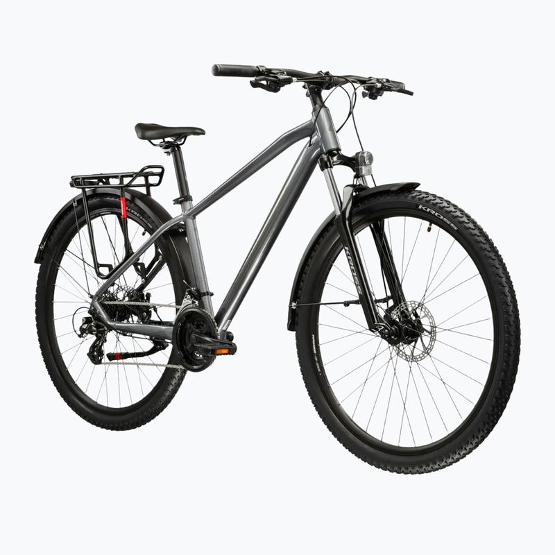 Horský bicykel KROSS Hexagon 2.0 EQ 29" grey/dark grey/gloss 2