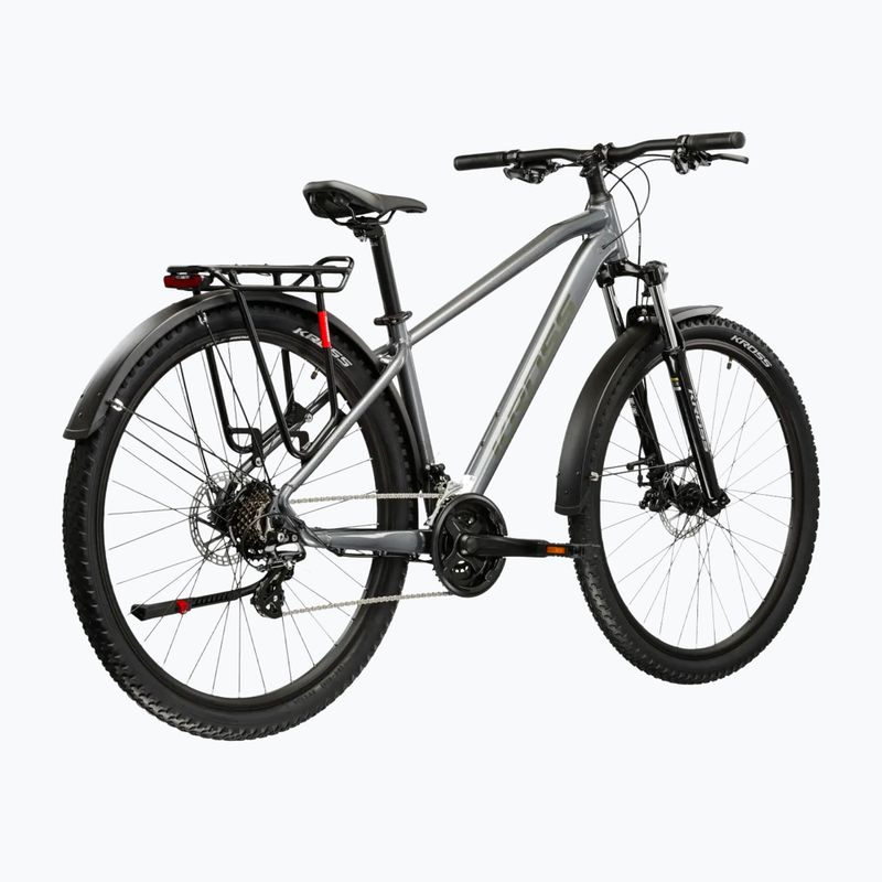 Horský bicykel KROSS Hexagon 2.0 EQ 29" grey/dark grey/gloss 3