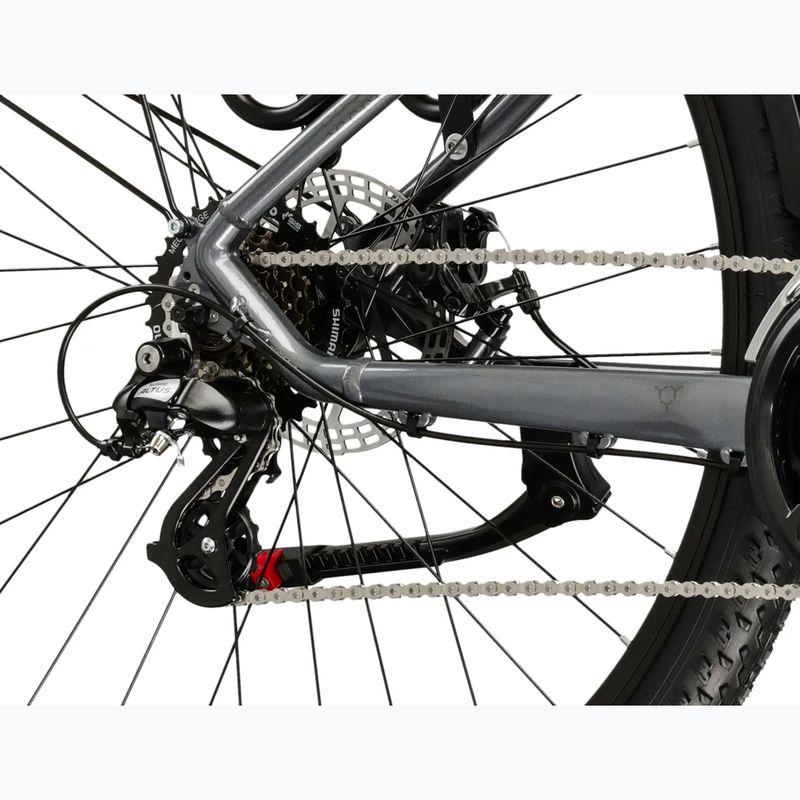 Horský bicykel KROSS Hexagon 2.0 EQ 29" grey/dark grey/gloss 8