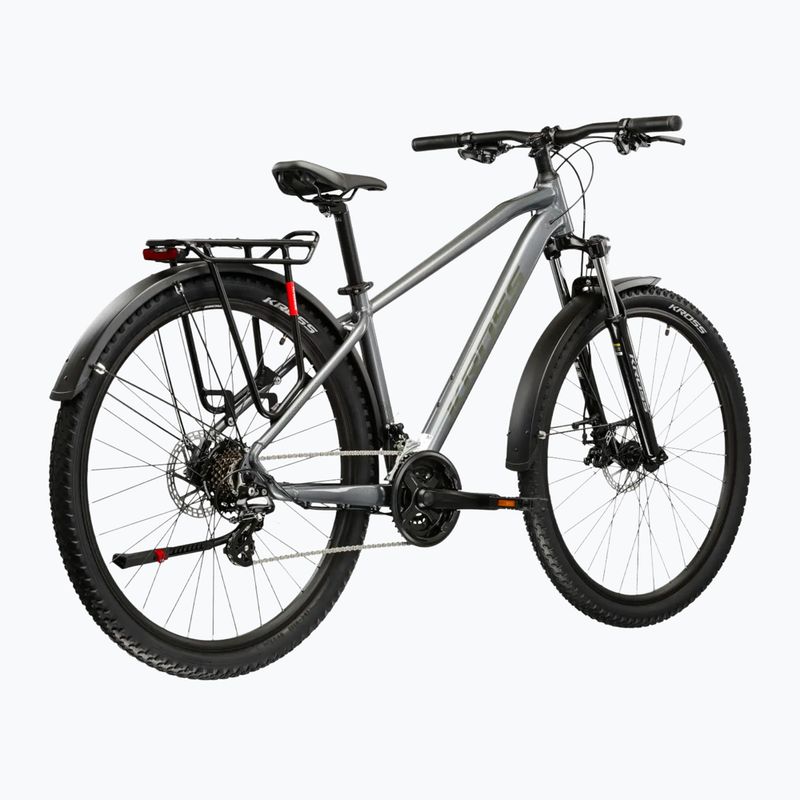 Horský bicykel KROSS Hexagon 2.0 EQ 27,5" grey/dark grey/gloss 3