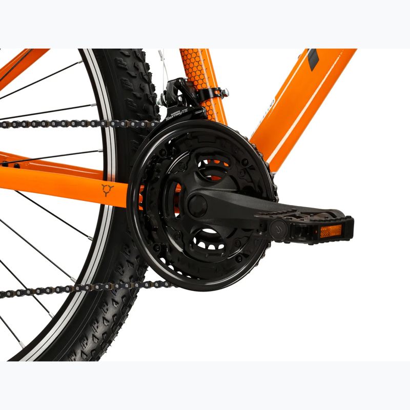 Horský bicykel KROSS Hexagon 1.0 26" orange/graphite/gloss 8