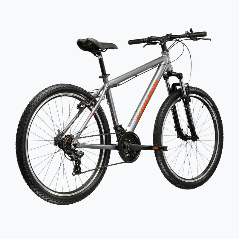 Horský bicykel KROSS Hexagon 1.0 26" graphite/orange/gloss 3