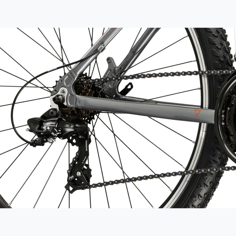 Horský bicykel KROSS Hexagon 1.0 26" graphite/orange/gloss 7