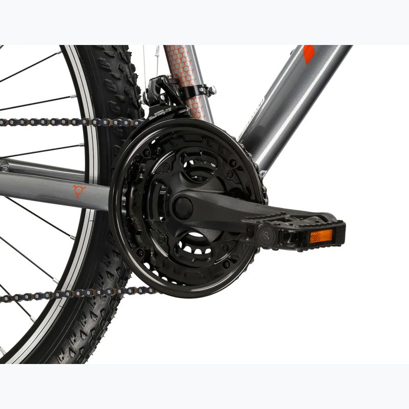 Horský bicykel KROSS Hexagon 1.0 26" graphite/orange/gloss 8