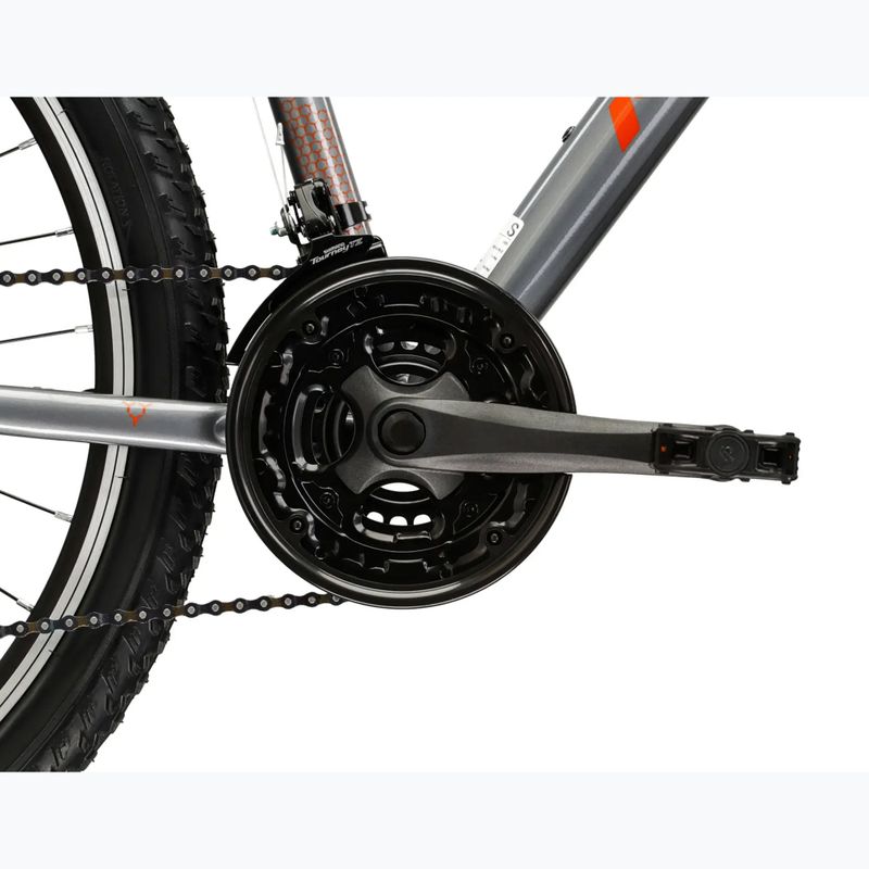 Horský bicykel KROSS Hexagon 1.0 26" graphite/orange/gloss 9