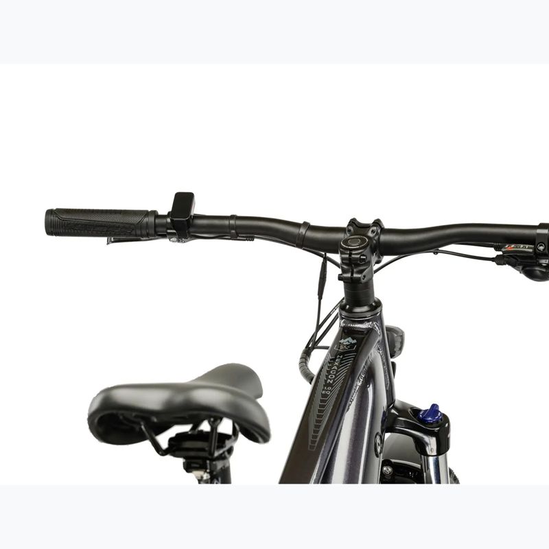 Elektrický bicykel KROSS Hexagon Boost 1.0 Eq el. graphite/graphite/gloss 5