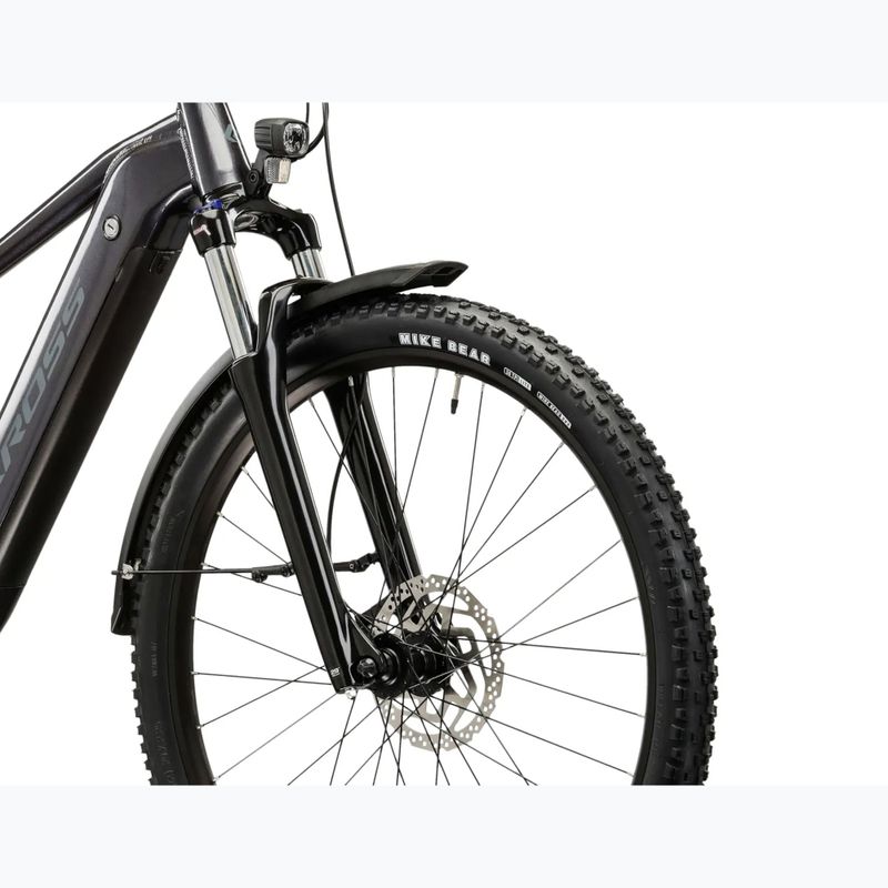 Elektrický bicykel KROSS Hexagon Boost 1.0 Eq el. graphite/graphite/gloss 6