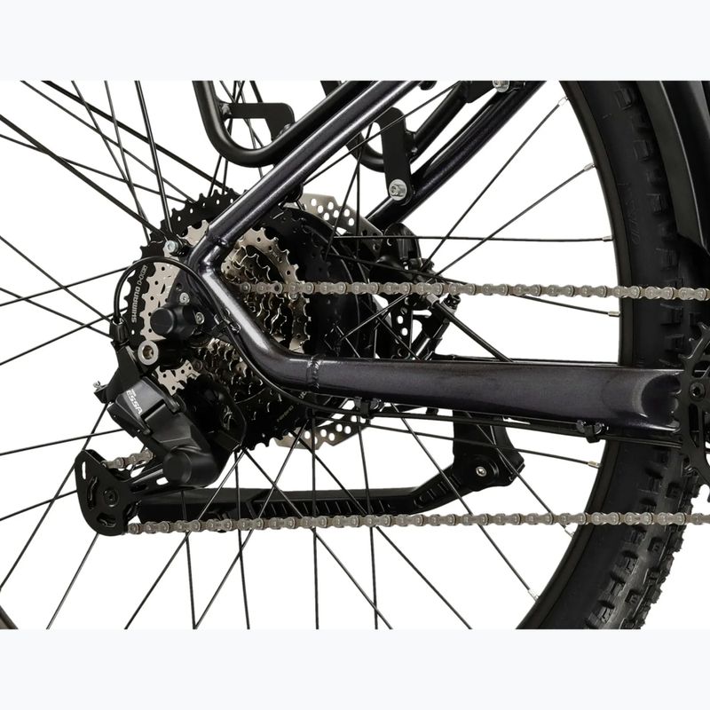 Elektrický bicykel KROSS Hexagon Boost 1.0 Eq el. graphite/graphite/gloss 8