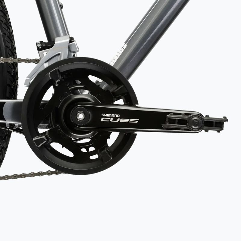 Krosový bicykel KROSS Evado 5.0 grey/black/gloss 10