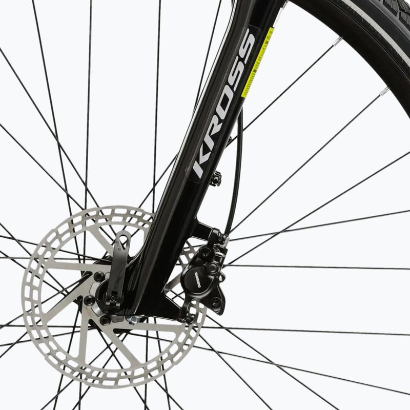 Dámsky krosový bicykel  KROSS Evado 5.0 In purple/black/gloss 6