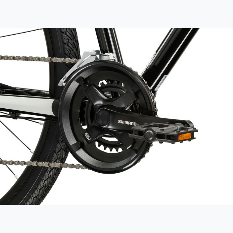 Krosový bicykel KROSS Evado 4.0 black/silver/gloss 9