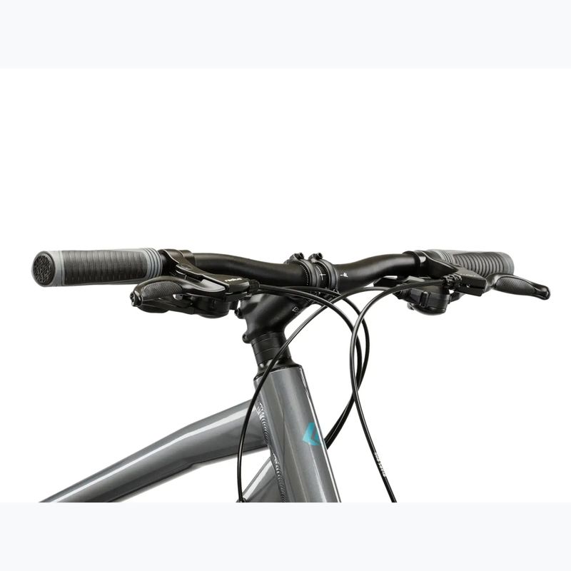 Krosový bicykel KROSS Evado 3.0 grey/teal/gloss 4