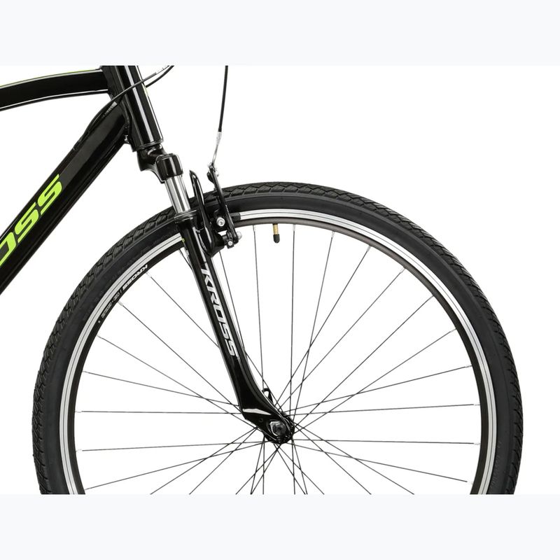 Krosový bicykel KROSS Evado 2.0 black/green 5