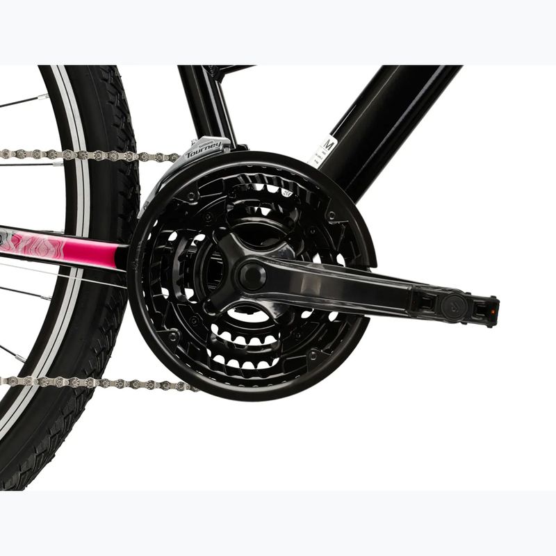 Dámsky crossový bicykel KROSS Evado 2.0 In black/pink 9