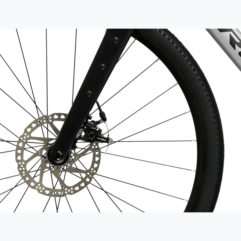 Gravelový bicykel KROSS Esker 1.0 grey/graphite/matte 8