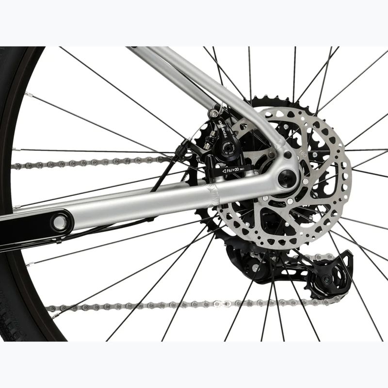 Gravelový bicykel KROSS Esker 1.0 grey/graphite/matte 11