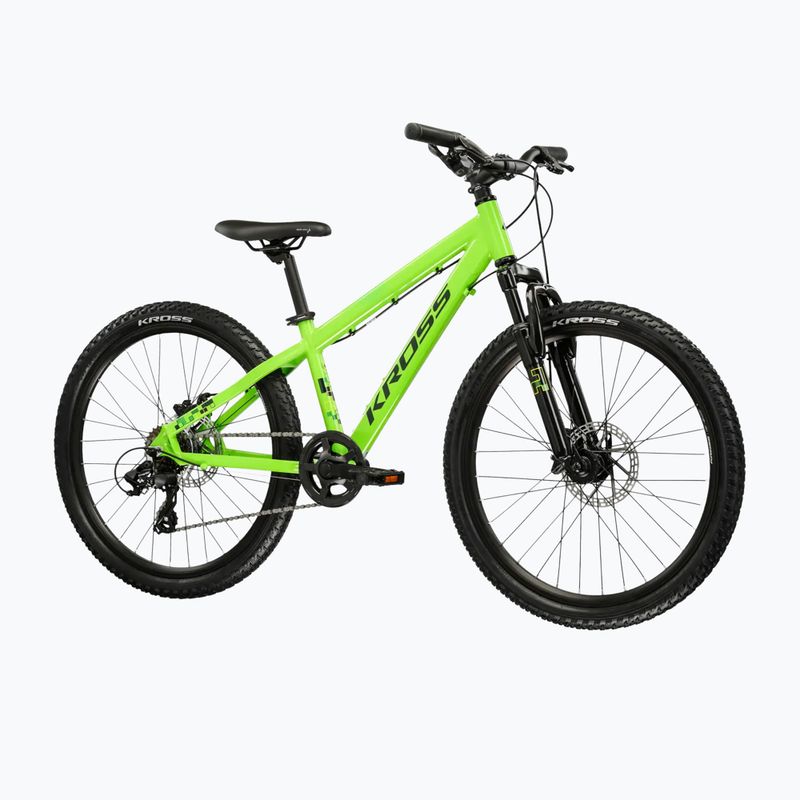 Detský bicykel KROSS Dust Jr 1.0 Dsc green/green/gloss 2