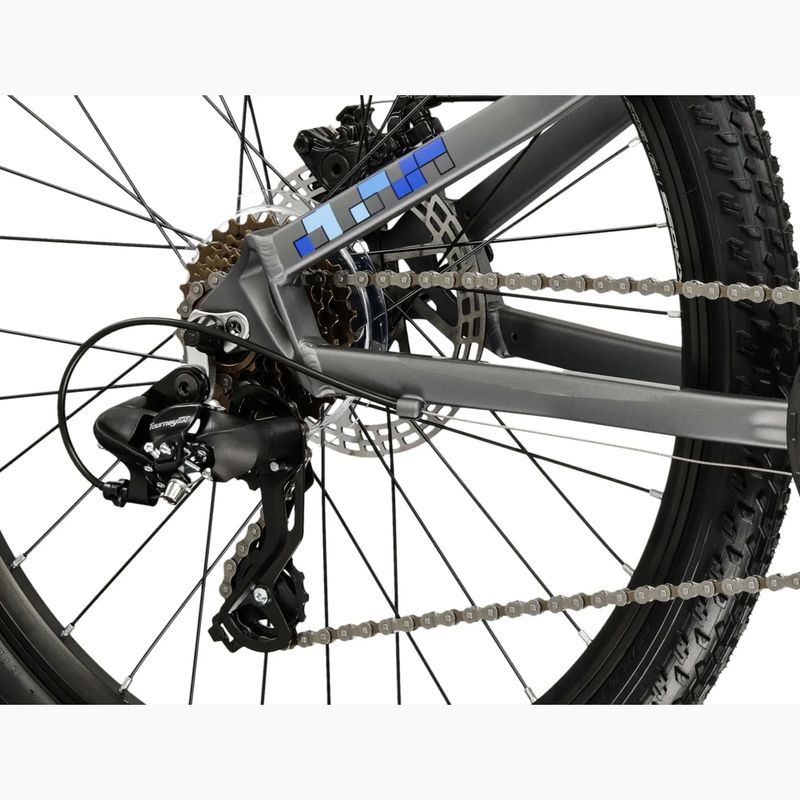 Detský bicykel KROSS Dust Jr 1.0 Dsc grey/navy/matte 6