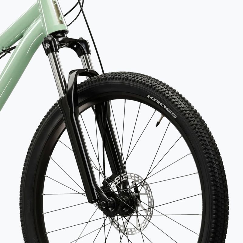Dirtový bicykel KROSS Spade 1.0 green/silver/gloss 6