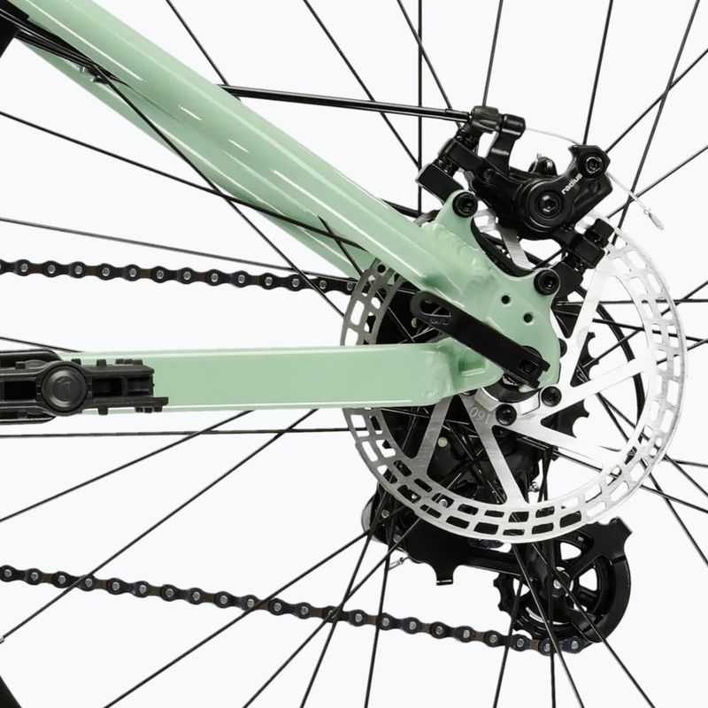 Dirtový bicykel KROSS Spade 1.0 green/silver/gloss 10