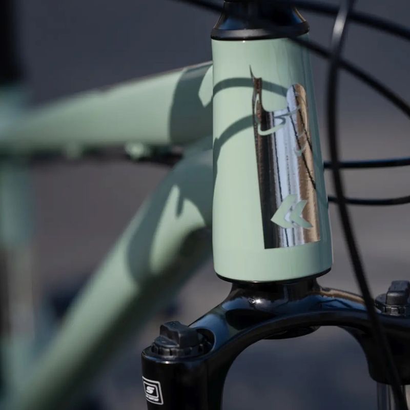 Dirtový bicykel KROSS Spade 1.0 green/silver/gloss 14