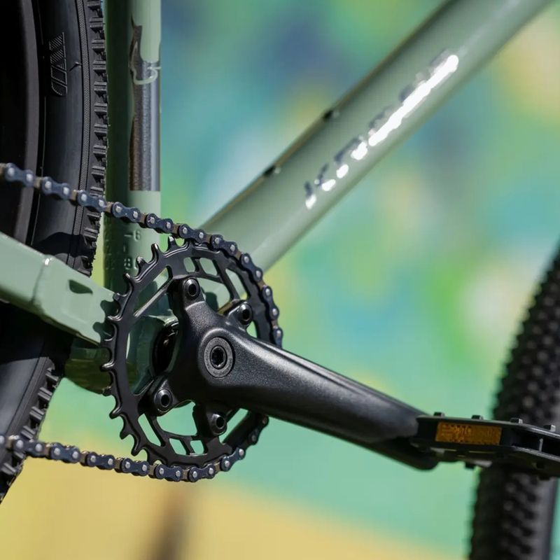 Dirtový bicykel KROSS Spade 1.0 green/silver/gloss 16