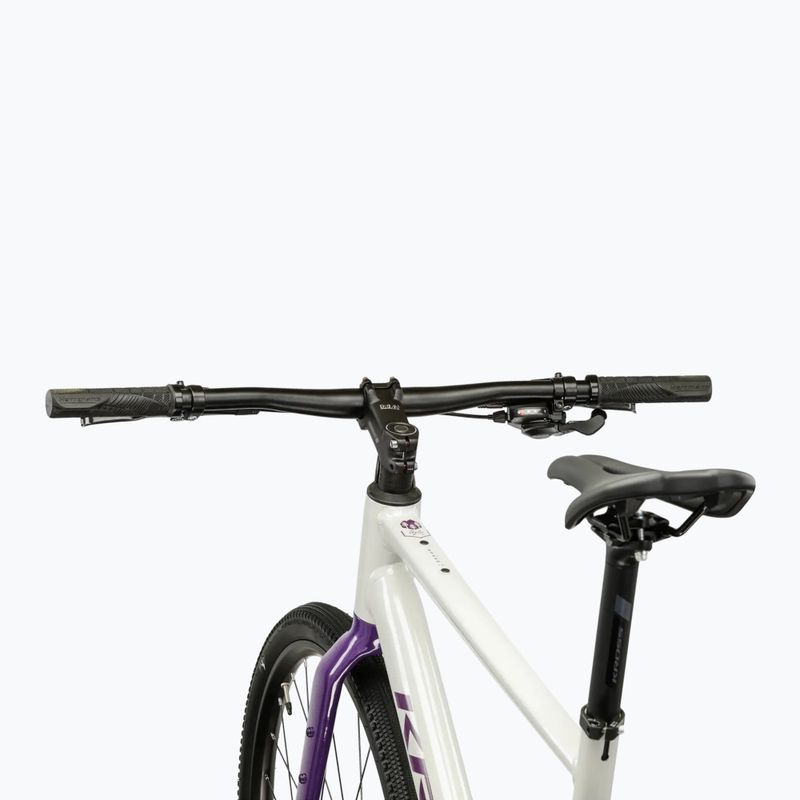 Gravelový bicykel KROSS Esker 1.0 FL grey/purple/gloss 4