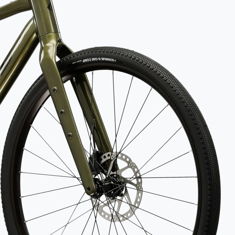 Gravelový bicykel KROSS Esker 1.0 FL green/graphite/gloss 6