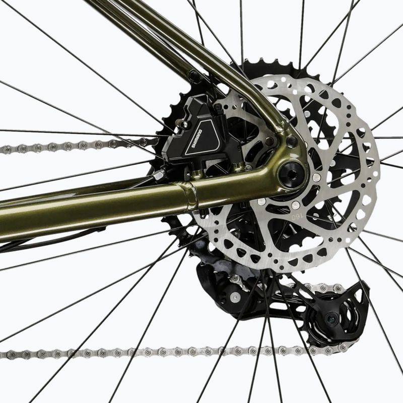 Gravelový bicykel KROSS Esker 1.0 FL green/graphite/gloss 10