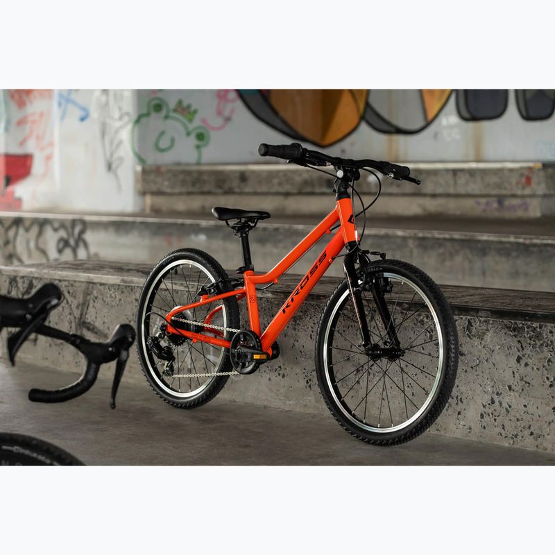 Detský bicykel KROSS Liftie 20 orange/black/gloss 12