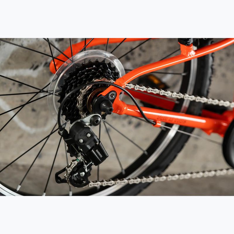 Detský bicykel KROSS Liftie 20 orange/black/gloss 14