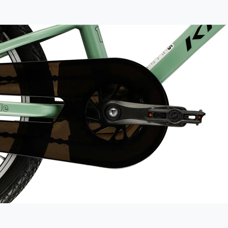 Detský bicykel KROSS Liftie 16 green/black/matte 9