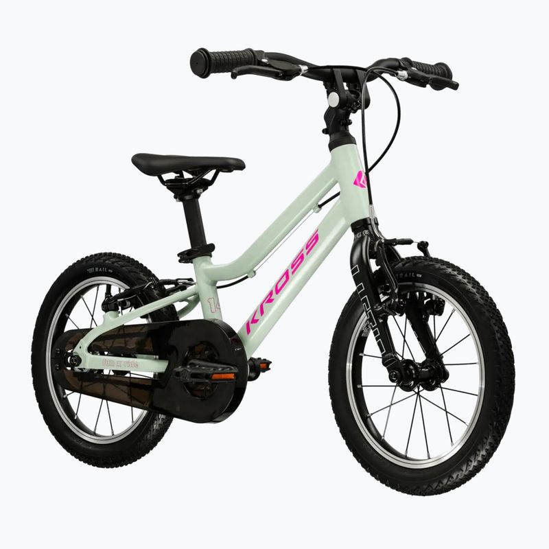 Detský bicykel KROSS Liftie 14 mint/pink/matte 2