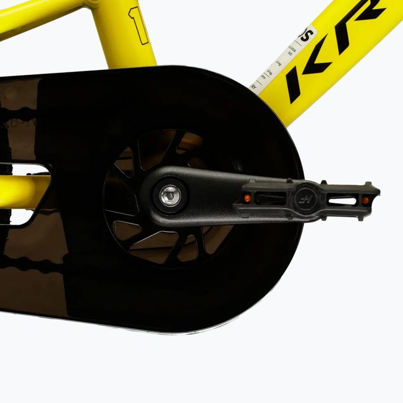 Detský bicykel KROSS Liftie 14 yellow/black/matte 9