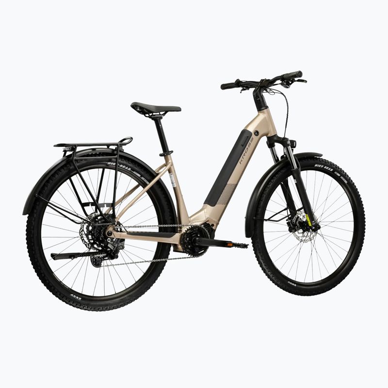 Elektrický bicykel KROSS Influx Suv Hybrid 1.0 820Wh LS brown/matte 3