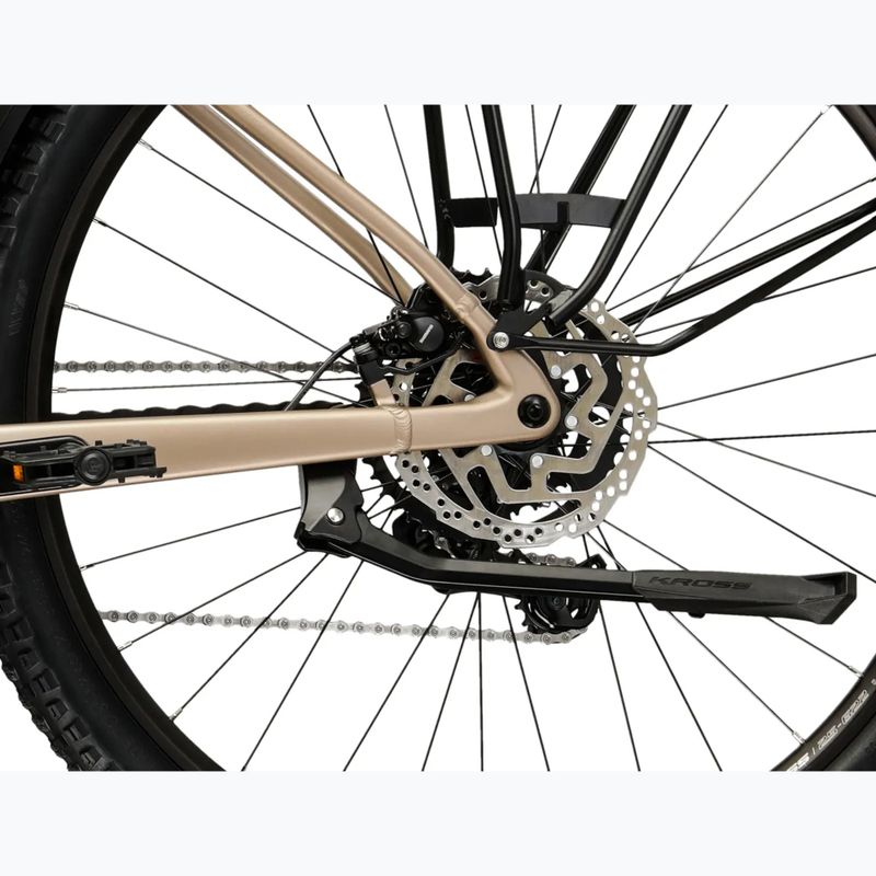 Elektrický bicykel KROSS Influx Suv Hybrid 1.0 820Wh LS brown/matte 11
