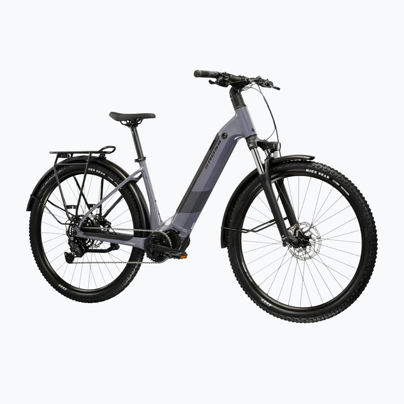 Elektrický bicykel KROSS Influx Suv Hybrid 1.0 820Wh LS gray/black/gloss 2