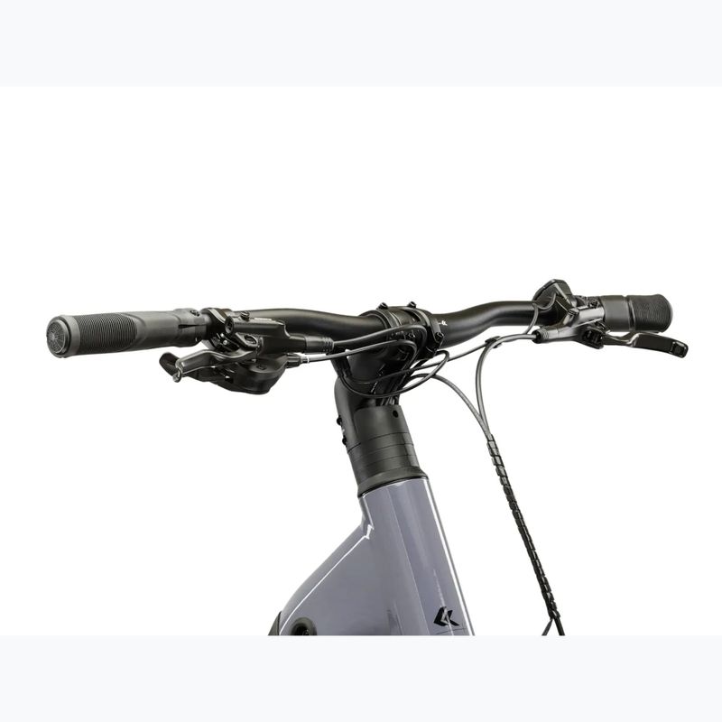 Elektrický bicykel KROSS Influx Suv Hybrid 1.0 820Wh LS gray/black/gloss 4