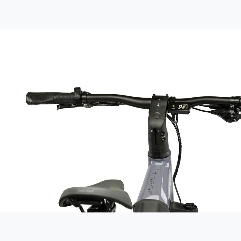 Elektrický bicykel KROSS Influx Suv Hybrid 1.0 820Wh LS gray/black/gloss 5